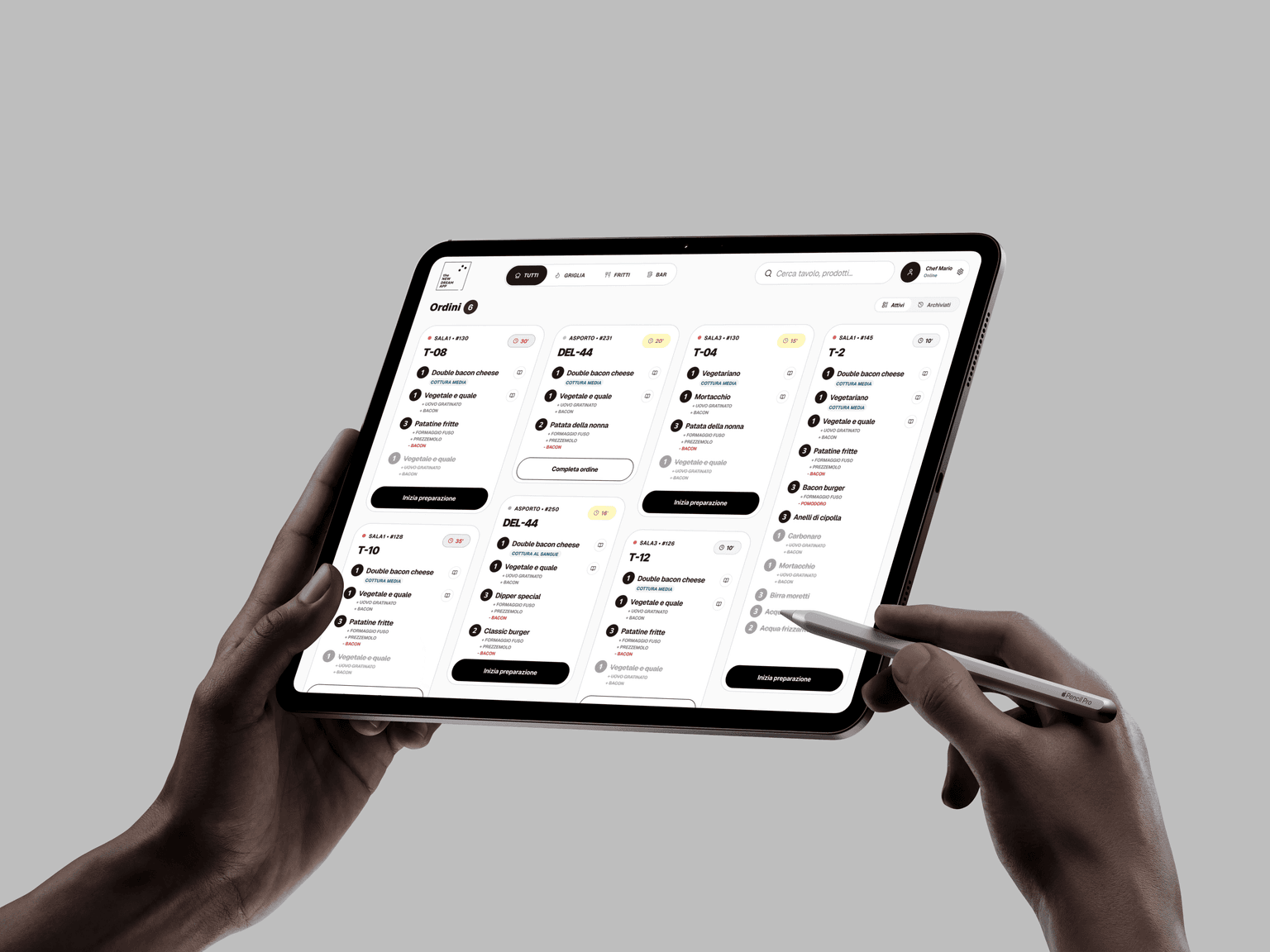 Visual astratto della galleria New Dream App