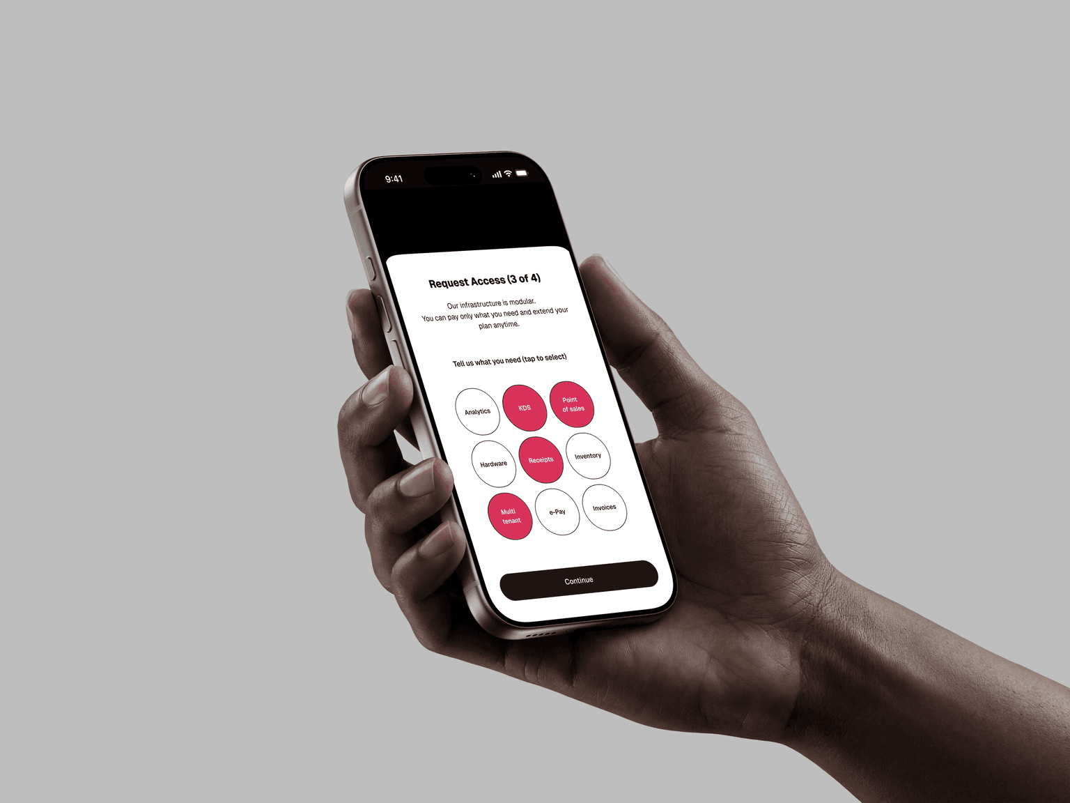 Secondo visual esteso della galleria New Dream App