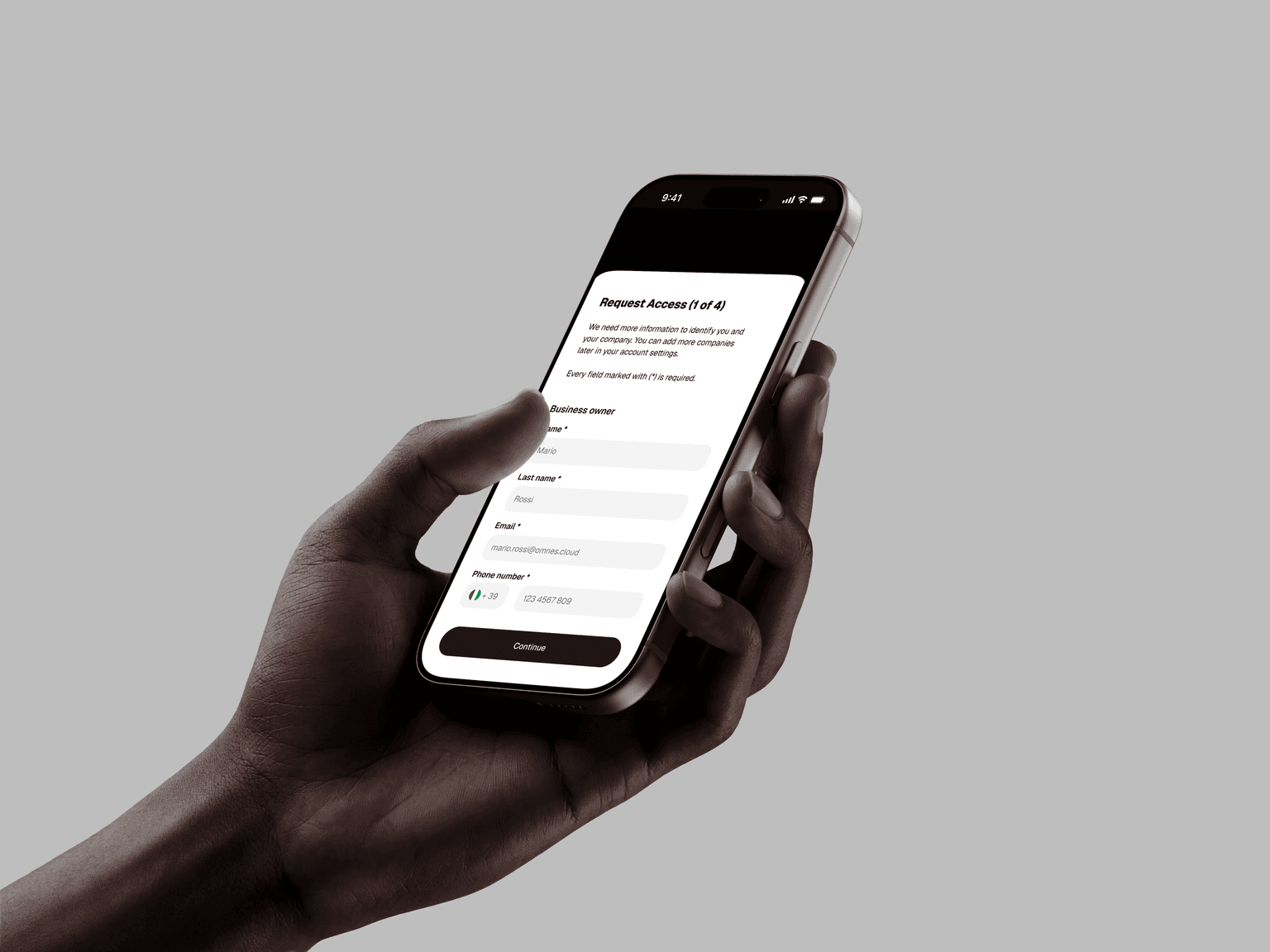 Visual conclusivo della galleria New Dream App
